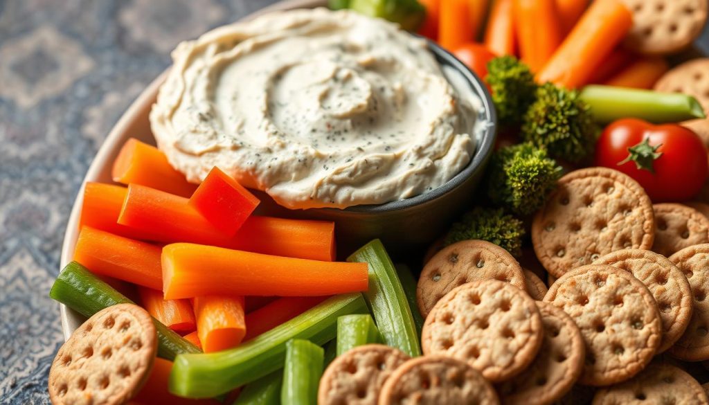 high protein vegetarian dips
